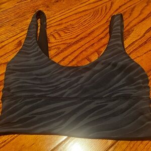 Lululemon Align Bra Size 2 Black Zebra